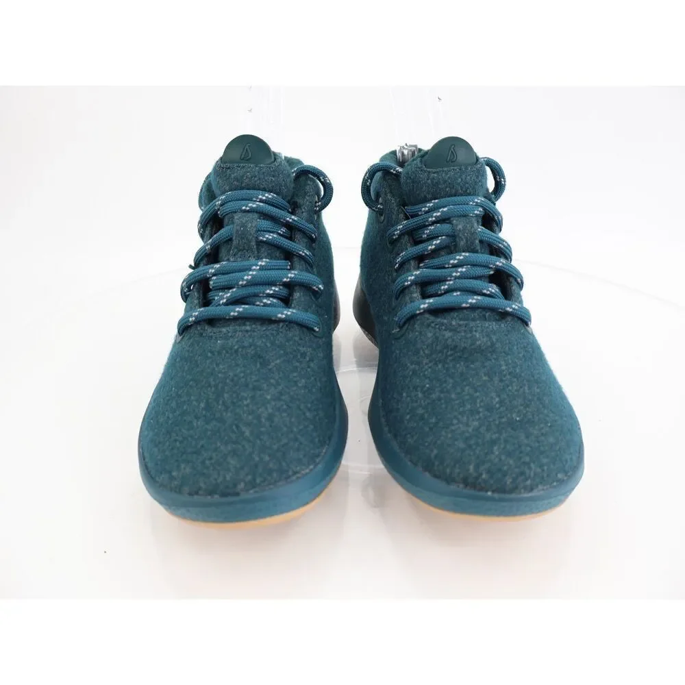 Allbirds Wool Runner Mizzles Sneakers High Top Women Size 5 Teal Merino Wool